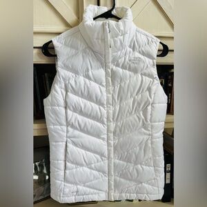 The North Face White Quilted Vest